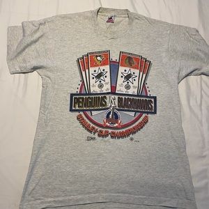 Vintage Pittsburgh Penguins Shirt Stanley Cup